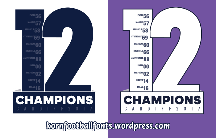 700x450 Real Madrid Champions Vector Kornfootballfonts