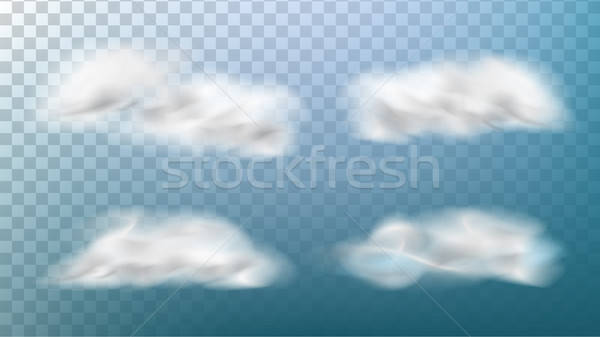 Realistic Clouds Vector Isolated On Transparent Background 600x337 Realistic Clouds Vector Isolated On Transparent Background