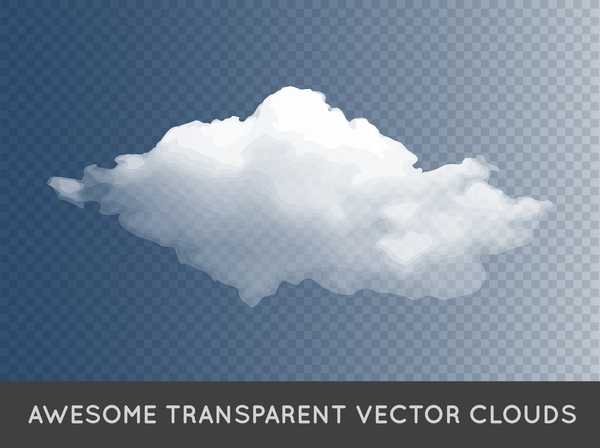 Realistic Clouds Illustration Vectors Set Free Download 600x448 Realistic Clouds Illustration Vectors Set Free Download