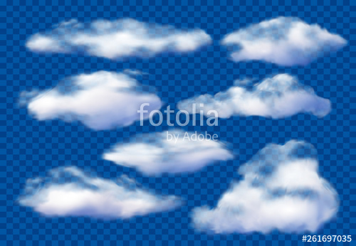 500x346 Realistic Clouds Cloudy Sky, Fluffy Cloud And White Vapor Clouds