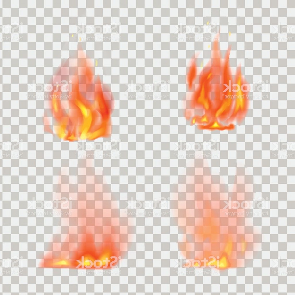 1228x1228 Realistic Fire Flames Vector On Transparent Background Gm Soidergi