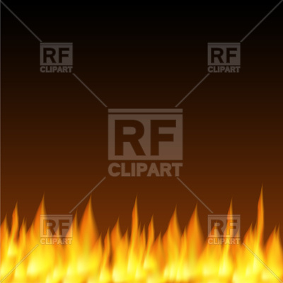 400x400 Realistic Fire Flames Background Vector Image Of Backgrounds