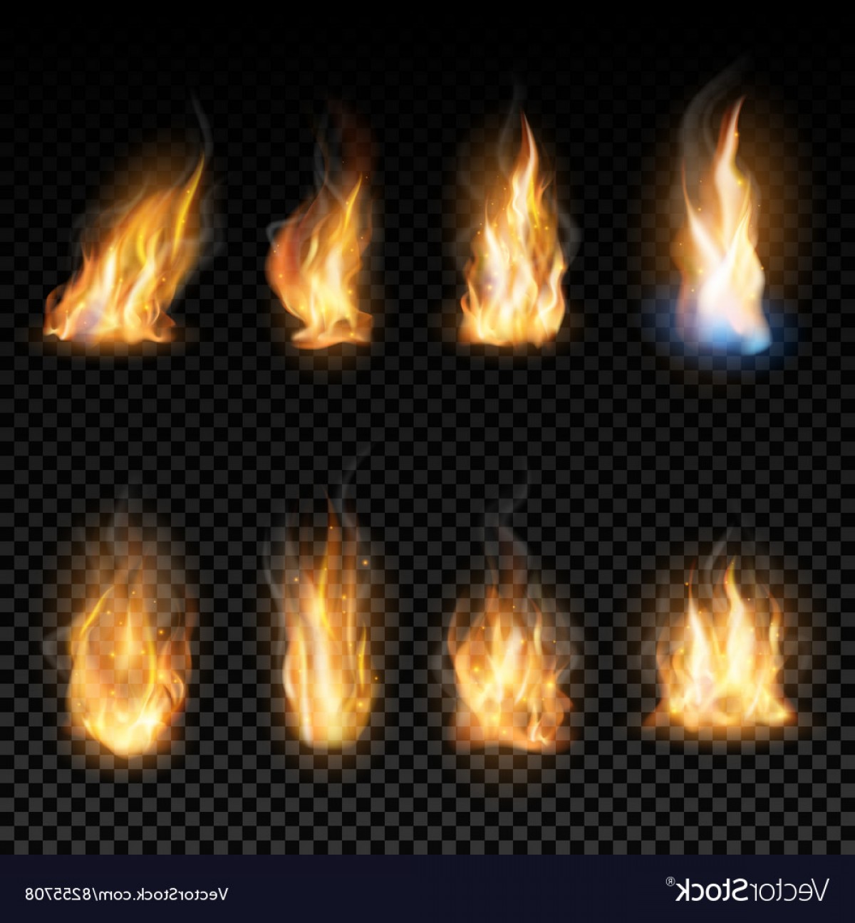 Realistic Fire Vector at Vectorified.com | Collection of Realistic Fire ...