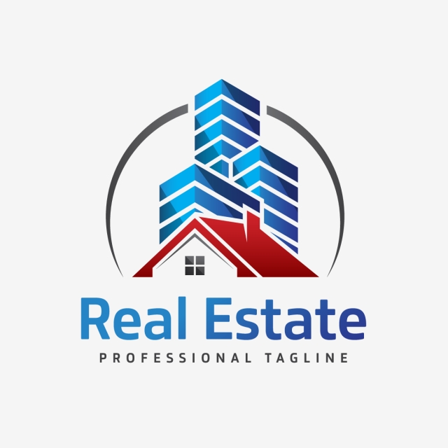 640x640 Real Estate Logo, Agency, Architect, Architecture Png And Vector