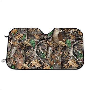 355x355 Realtree Camo Vector Auto Windwhield Side Sun Shades