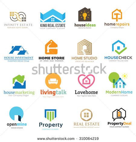 Home And Real Estate Logo Collection, House Logo, Diy Home,home 450x470 Home And Real Estate Logo Collection, House Logo, Diy Home,home