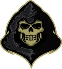 209x235 Grim Reaper Vector Vector Art Illustration Sportslogos Sports