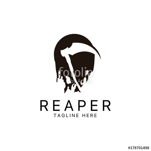 500x500 Reaper Logo Stock Image And Royalty Free Vector On Fotolia