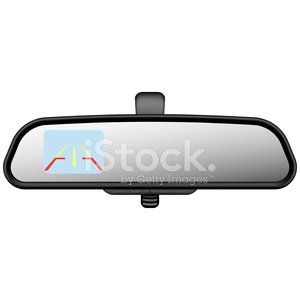 Realistic Vector Illustration Of Rearview Mirror With Built 300x300 Realistic Vector Illustration Of Rearview Mirror With Built