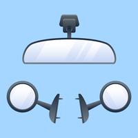 Rear View Mirror Free Vector Art 200x200 Rear View Mirror Free Vector Art