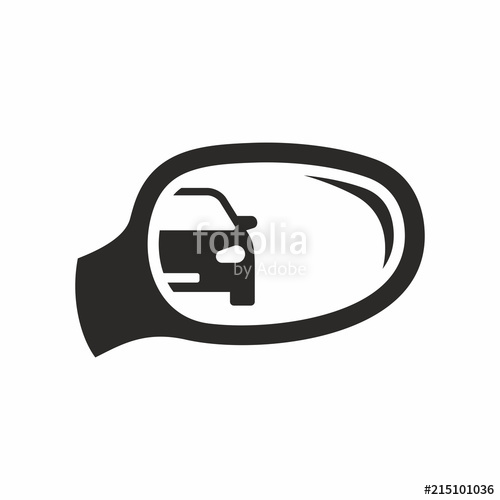 Car Side Rear View Mirror Vector Icon Stock Image And Royalty 500x500 Car Side Rear View Mirror Vector Icon Stock Image And Royalty