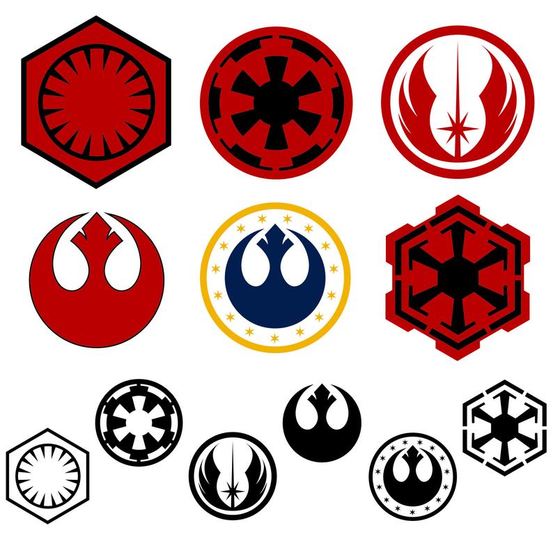 794x794 Star Wars Symbol Clipart Svgpngeps Rebel Alliance Sith Etsy