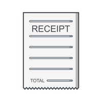 Receipt Vector at Vectorified.com | Collection of Receipt Vector free ...