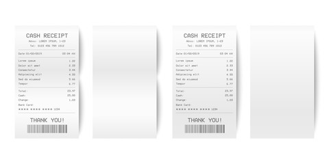 480x240 Receipt Vector Photos, Royalty Free Images, Graphics, Vectors