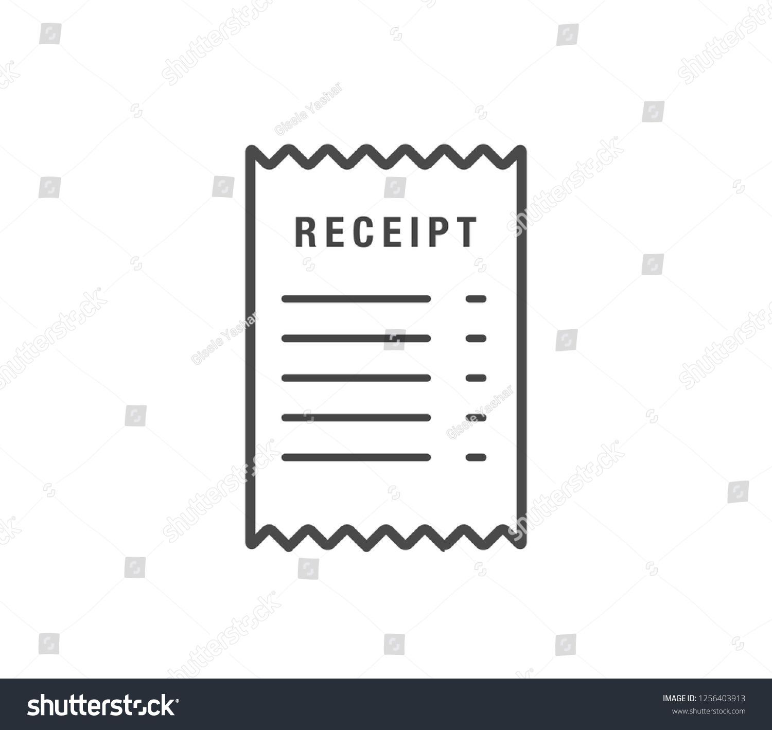 1500x1419 Receipt Icon Vector Paper Receiptn Receipt Vector Receipt
