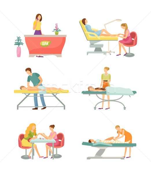 522x600 Receptionist Stock Vectors, Illustrations And Cliparts Stockfresh