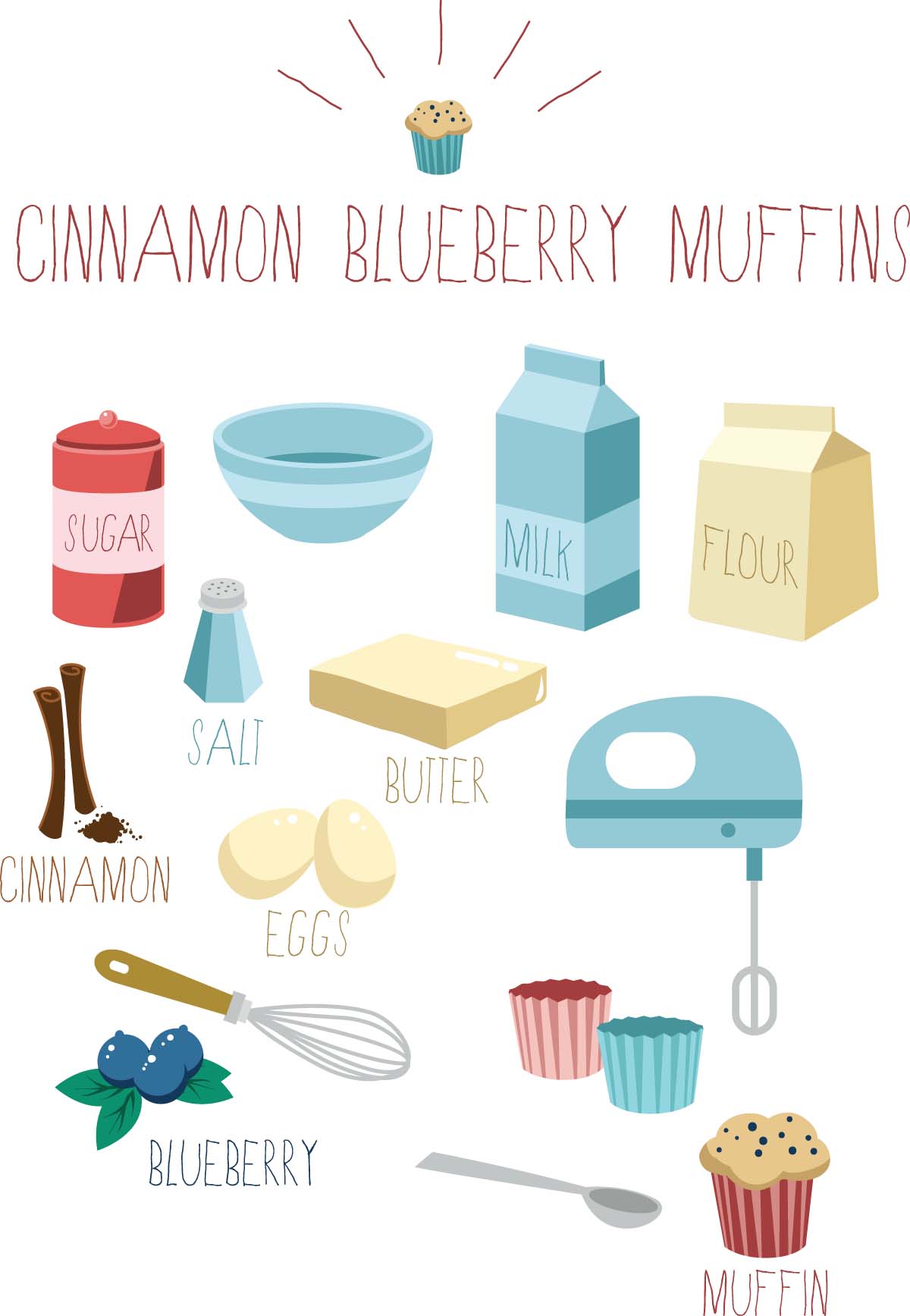 Food Recipe Ingredients Set Vector Free Download 1200x1735 Food Recipe Ingredients Set Vector Free Download