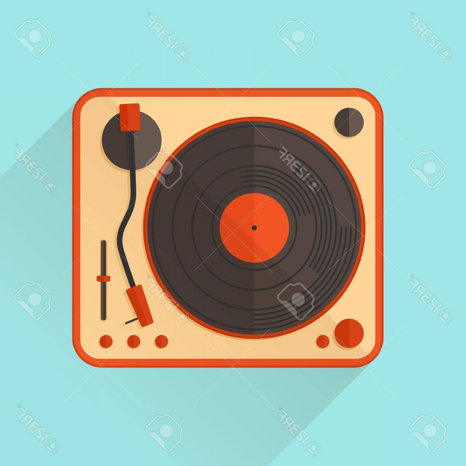 Record Player Vector at Vectorified.com | Collection of Record Player ...