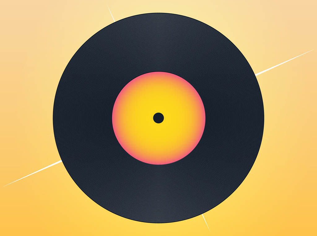 Vinyl Record Vector Vector Art Graphics 1024x765 Vinyl Record Vector Vector Art Graphics