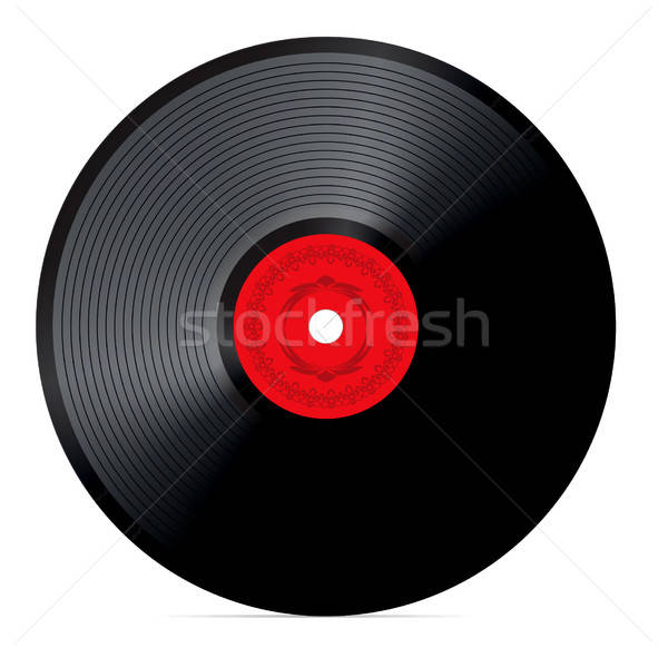 Retro Vinyl Record 600x582 Retro Vinyl Record