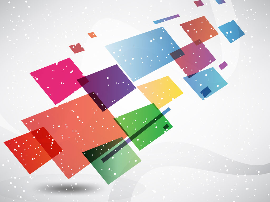 1024x765 Colorful Boxes Background Vector Art Graphics