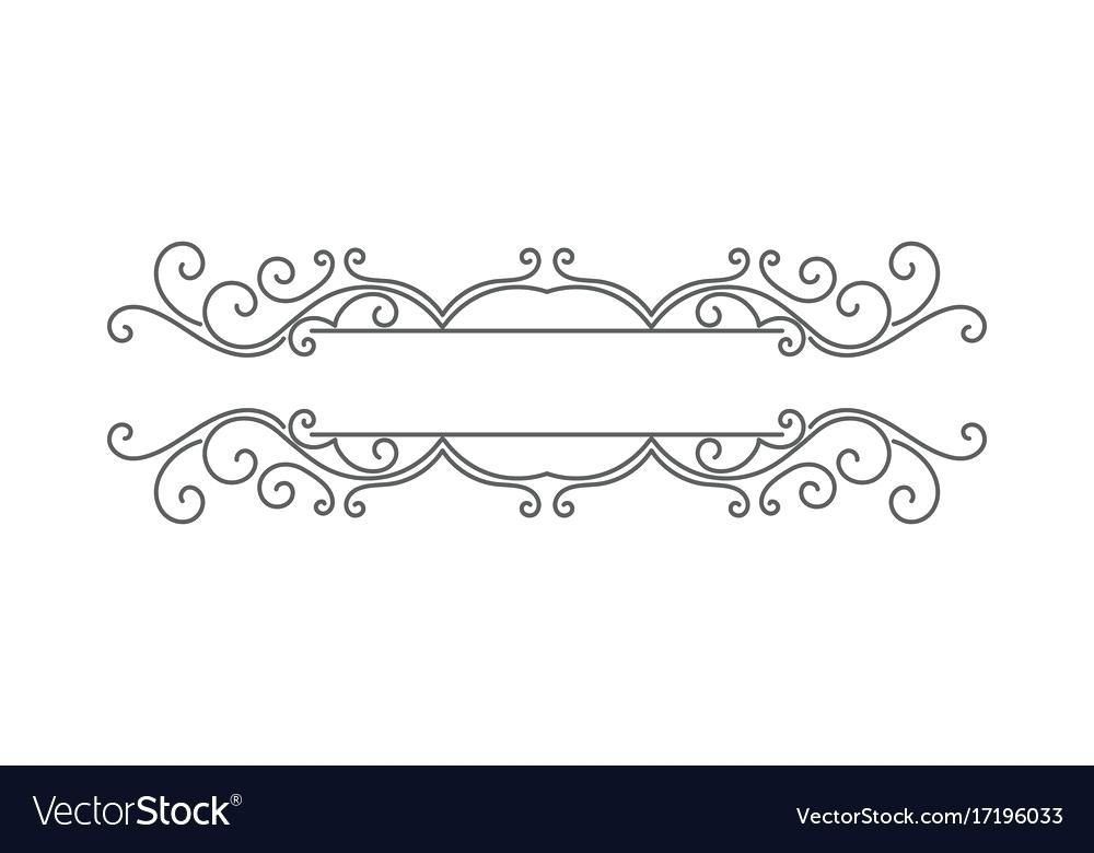 1000x780 Hand Drawn Decorative Border Vector Image Decoration Board Ideas