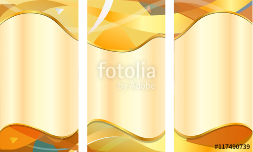 500x300 Abstract Brochure Design Flyer Design Vector Template Attractive