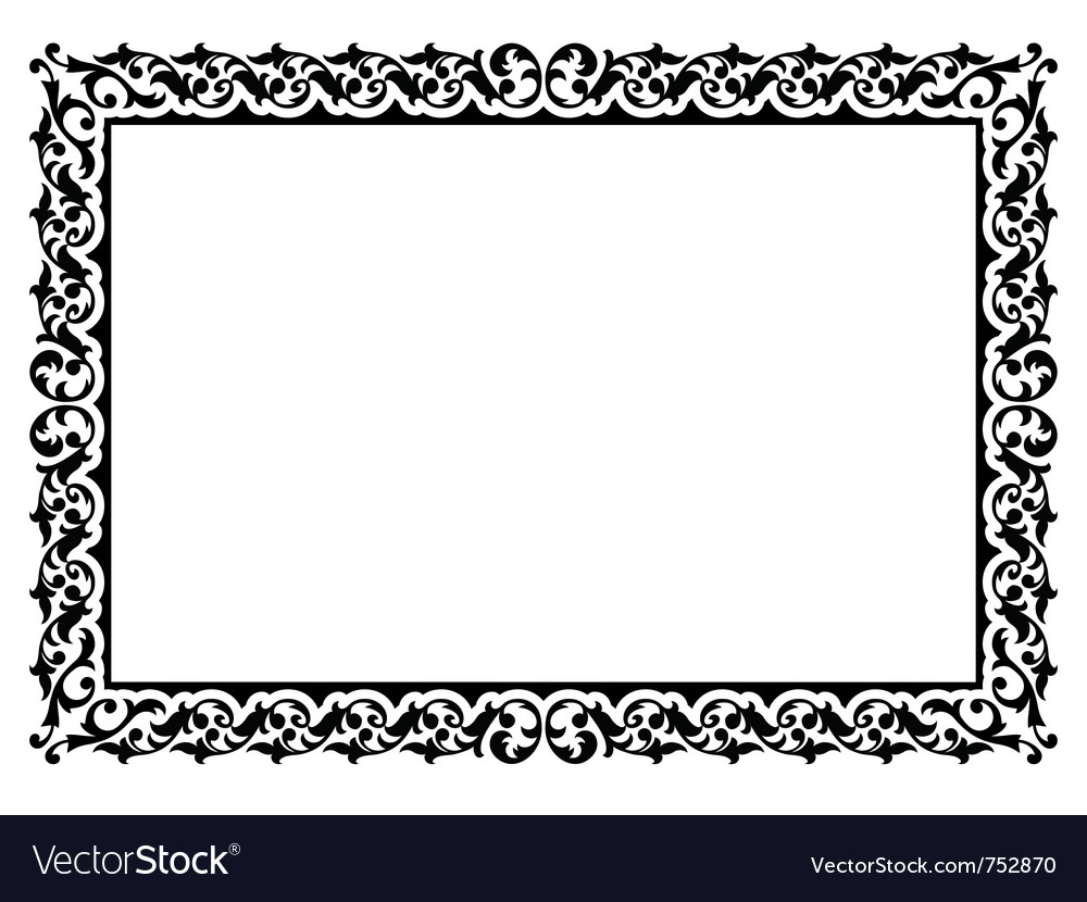 1000x830 Simple Frame Design Laurels Frames Vector Simple Round Fresh