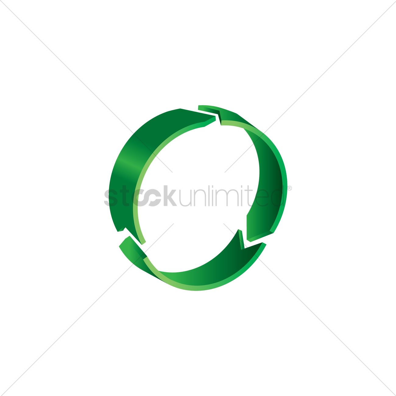 Recycle Arrows Vector Image 1300x1300 Recycle Arrows Vector Image