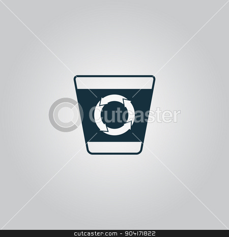 Recycle Bin Vector Stock Vector 450x464 Recycle Bin Vector Stock Vector