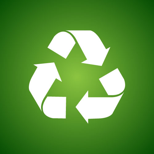 500x500 Recycle Icon Vector