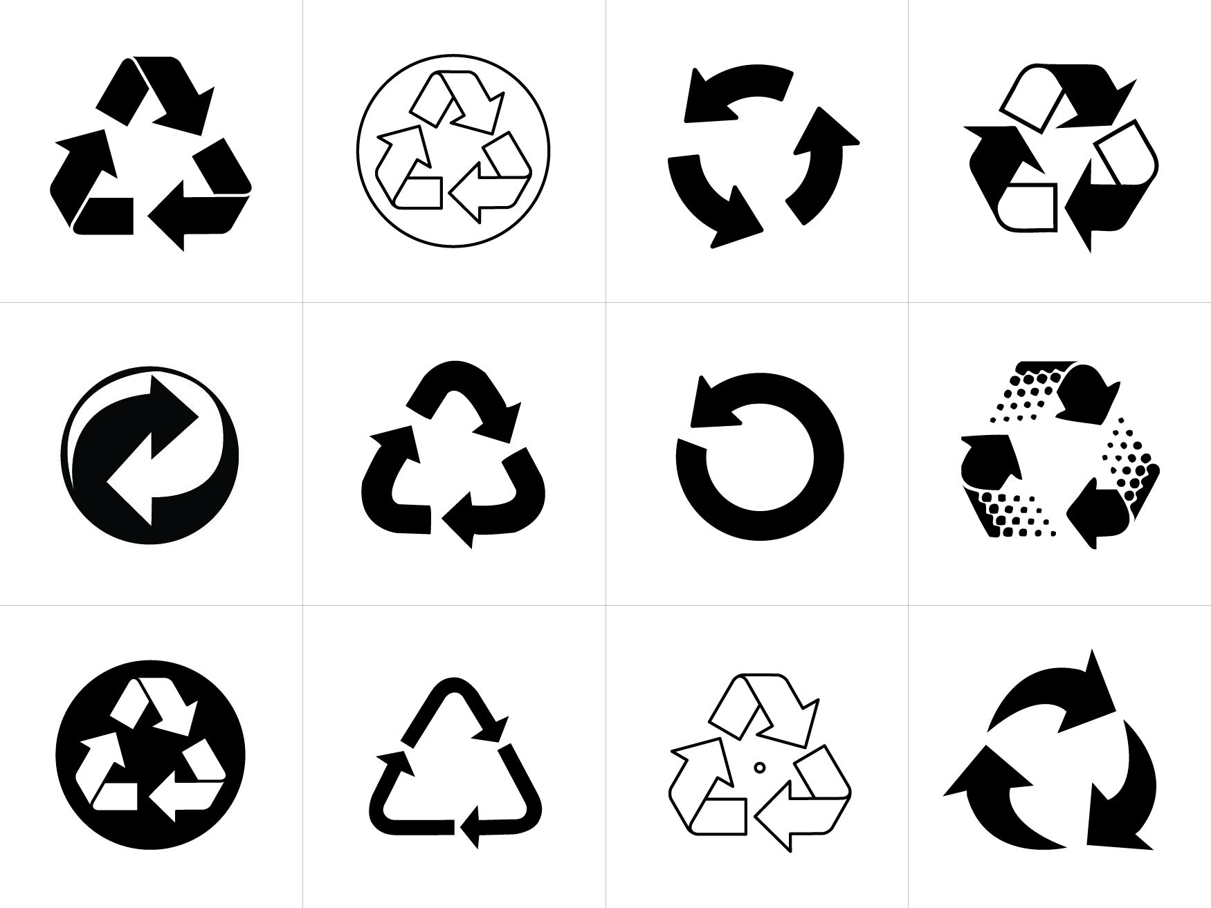 1750x1313 Recycling Symbol Vectors For Download Neff Recycle Symbol