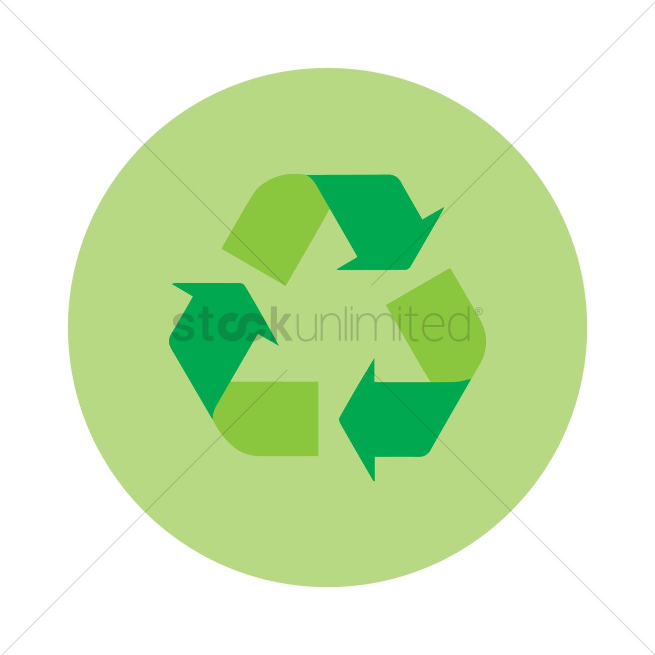 Recycle Icon Vector Image 1300x1300 Recycle Icon Vector Image