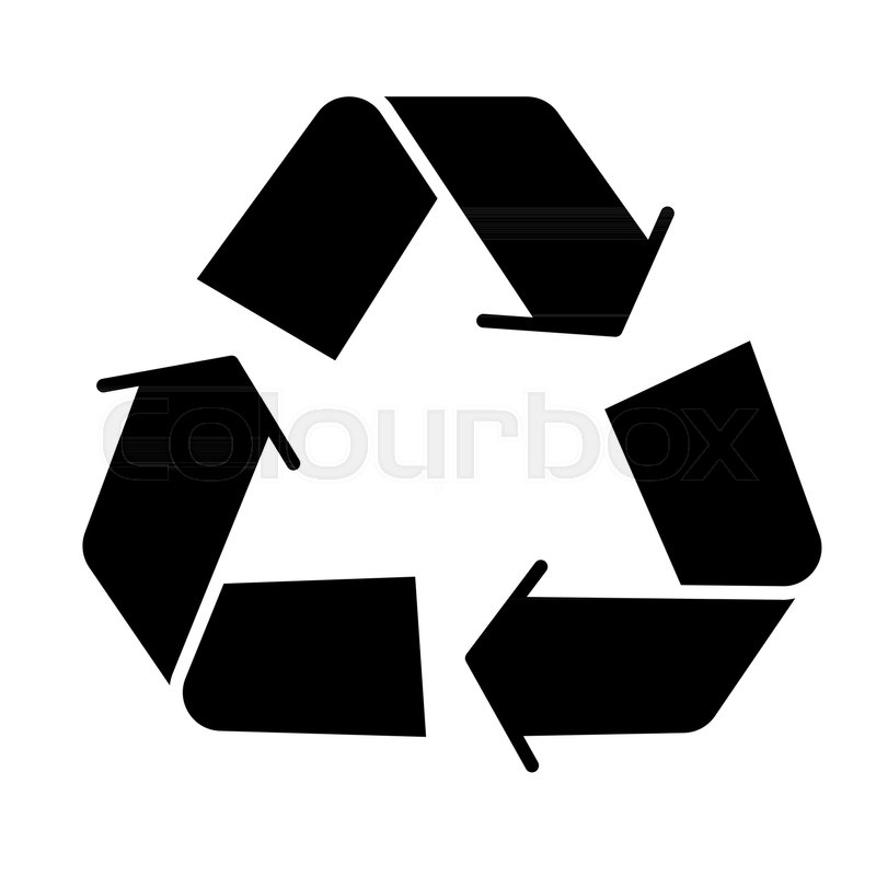 Recycle Sign Solid Icon Eco Recycling Stock Vector Colourbox 800x800 Recycle Sign Solid Icon Eco Recycling Stock Vector Colourbox