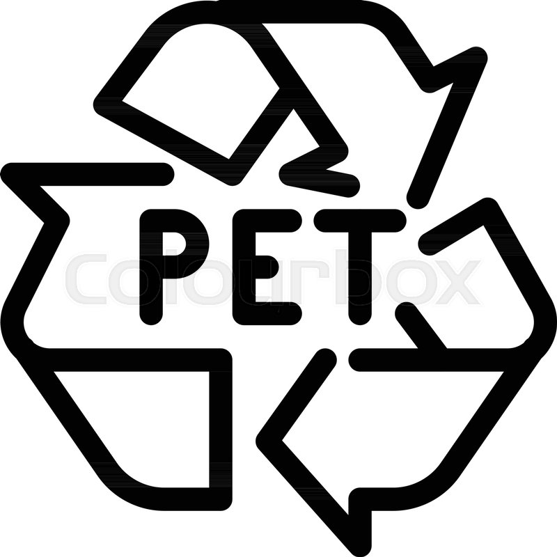 Pet Recycle Symbol Stock Vector Colourbox 800x800 Pet Recycle Symbol Stock Vector Colourbox