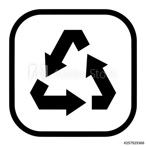 Recycle Symbol Vector 500x500 Recycle Symbol Vector