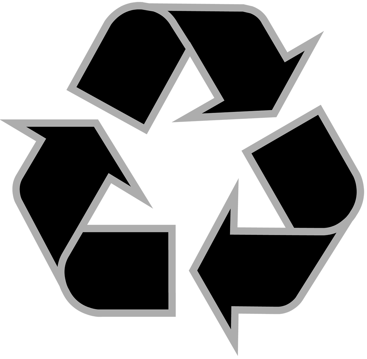 Recycle Symbol Vector At Vectorified.com | Collection Of Recycle Symbol ...