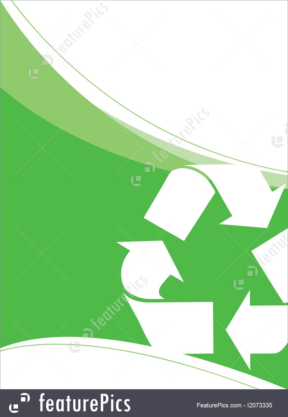 962x1392 Emblems And Symbols Recycling Vector Layout