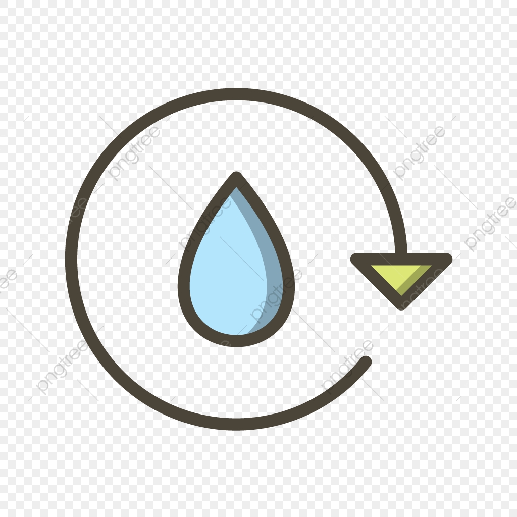1024x1024 Water Recycle Vector Icon, Recycle, Water, Save Water Png