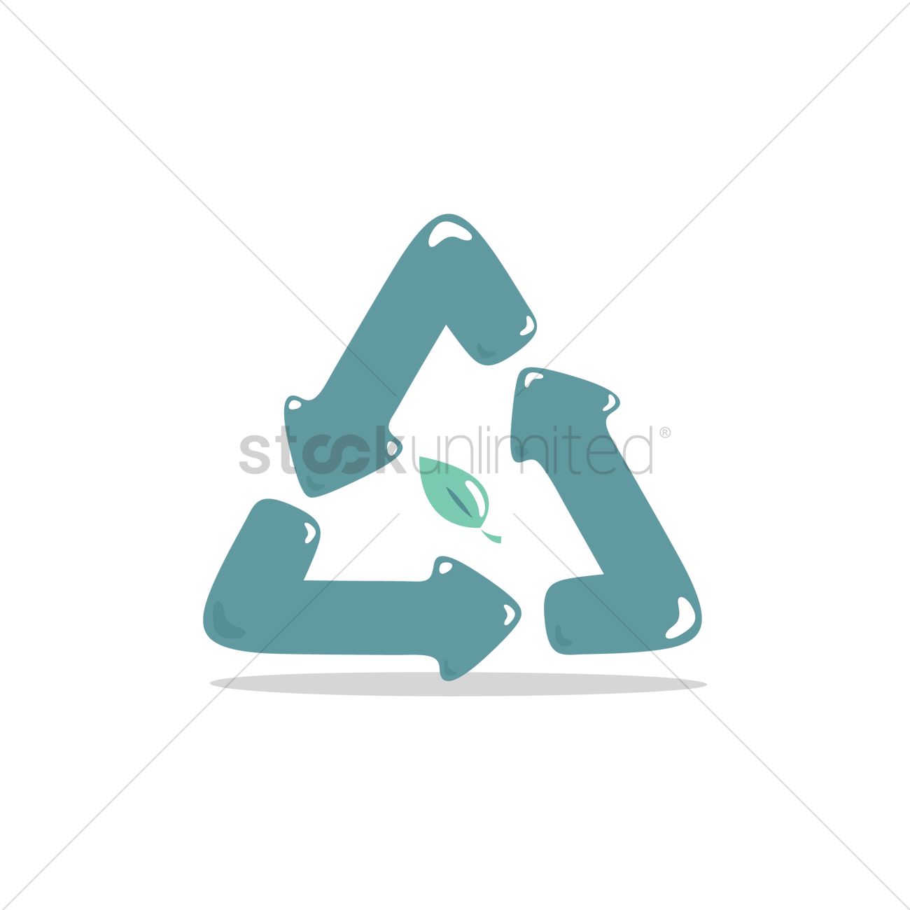 1300x1300 Free Recycle Vector Image