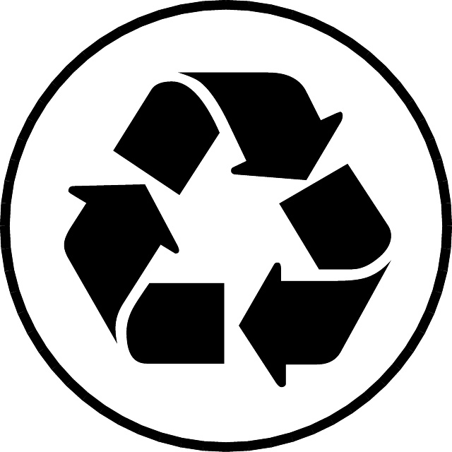 640x640 Recycling Vector Symbol
