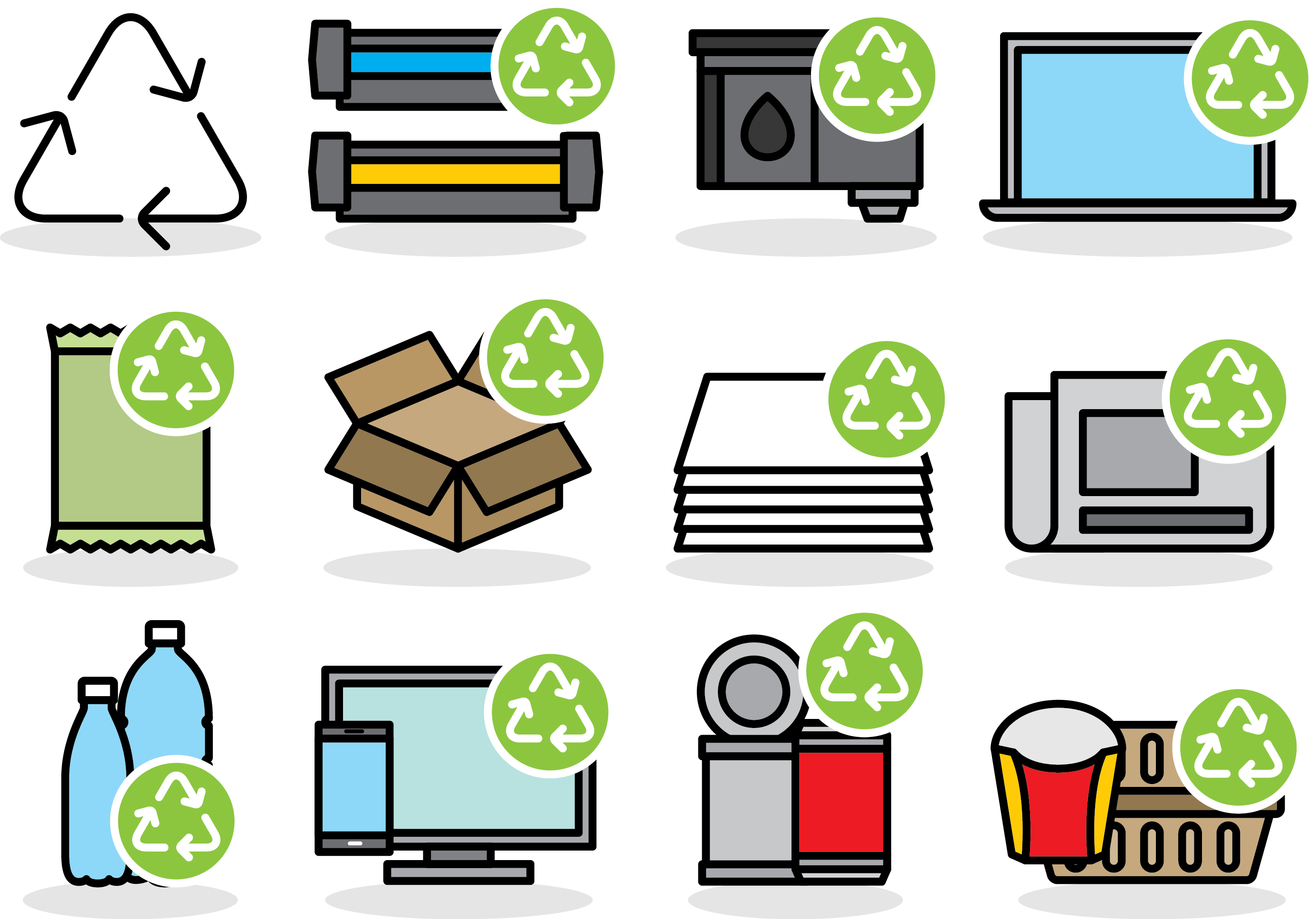 2770x1934 Download Paper Waste Symbol Recycling Vector Png Download Free Hq