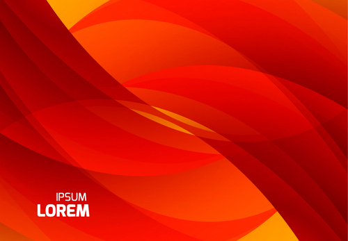 500x347 Red Wave Abstract Vector Background Free Vector In Encapsulated