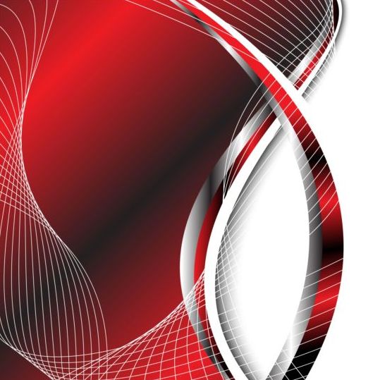 539x539 Stylish Red Abstract Background Vector Free Download
