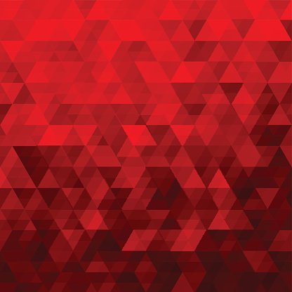 416x416 Red Abstract Geometric Triangle Background Vector Illustration