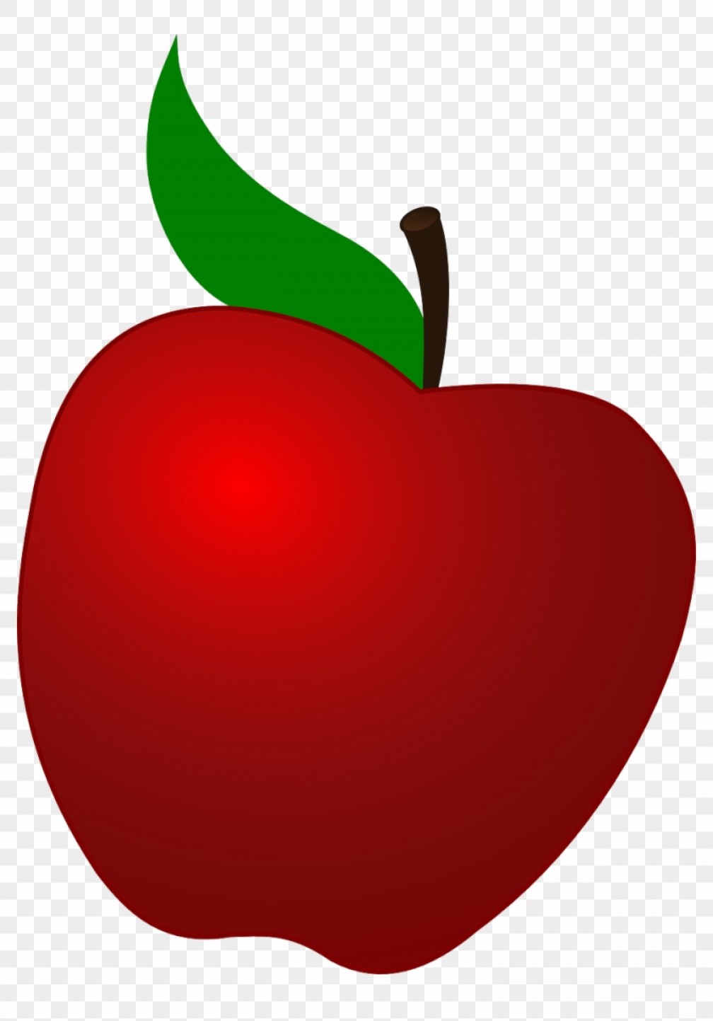 1008x1443 Mkabhzkiapple Clip Art Clip Art Of A Red Apple With A Green Soidergi