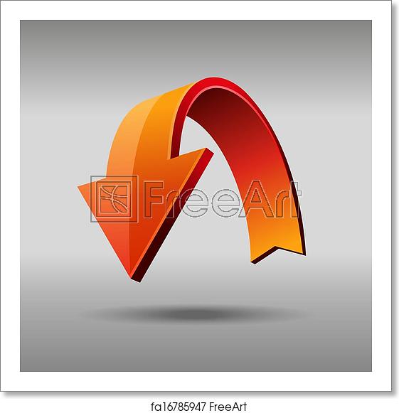 Free Art Print Of Red Arrow Vector Red Arrow Glossy Icon 561x581 Free Art Print Of Red Arrow Vector Red Arrow Glossy Icon