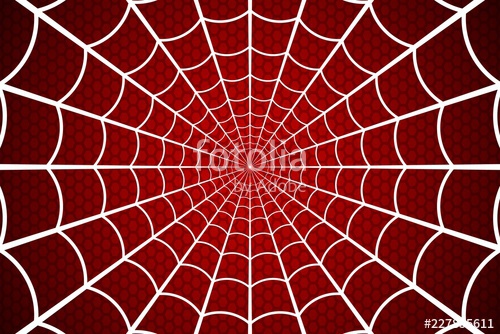 Spider Web Cobweb On Red Background Vector Illustration Stock 500x334 Spider Web Cobweb On Red Background Vector Illustration Stock