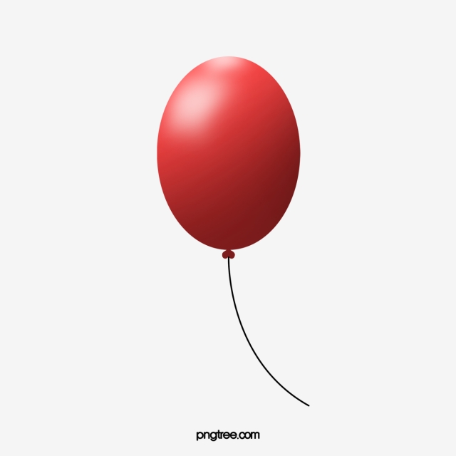 640x640 Red Balloon Png, Vector, And Clipart With Transparent