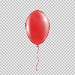 300x300 Transparent Red Helium Balloon Vector Catchsplace